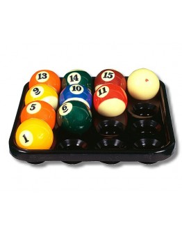 Balltablett POOL für 16 Kugeln 57,2 mm