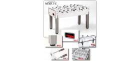 Tischkicker GARLANDO G-500 CLASSICO WEISS