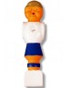 Kickerfigur "Champion" weiß / blau,