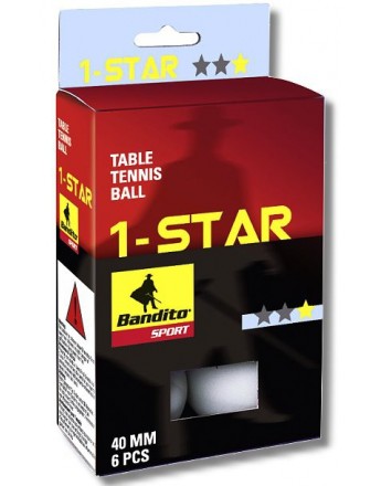 Tischtennis-Bälle Bandito 1 Star